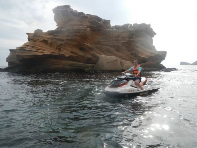  享受摩托车之旅 